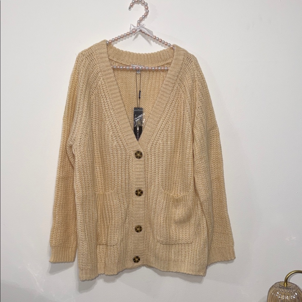 Fashion Nova Knit Cardigan Sweater